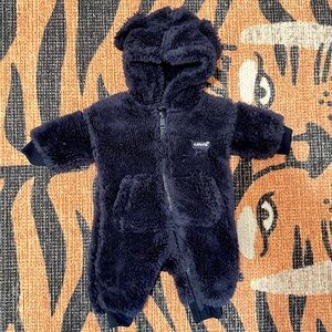 Levi’s Sherpa Bear Coverall Baby Size Newborn